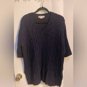 LIKE NEW Michael by Michael Kors Short Sleeve Sweater Vest size 1X